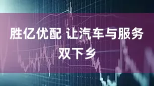 胜亿优配 让汽车与服务双下乡